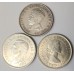 AUSTRALIA 1927 - 1954 . FLORINS . 3 COMMEMORATIVE COINS